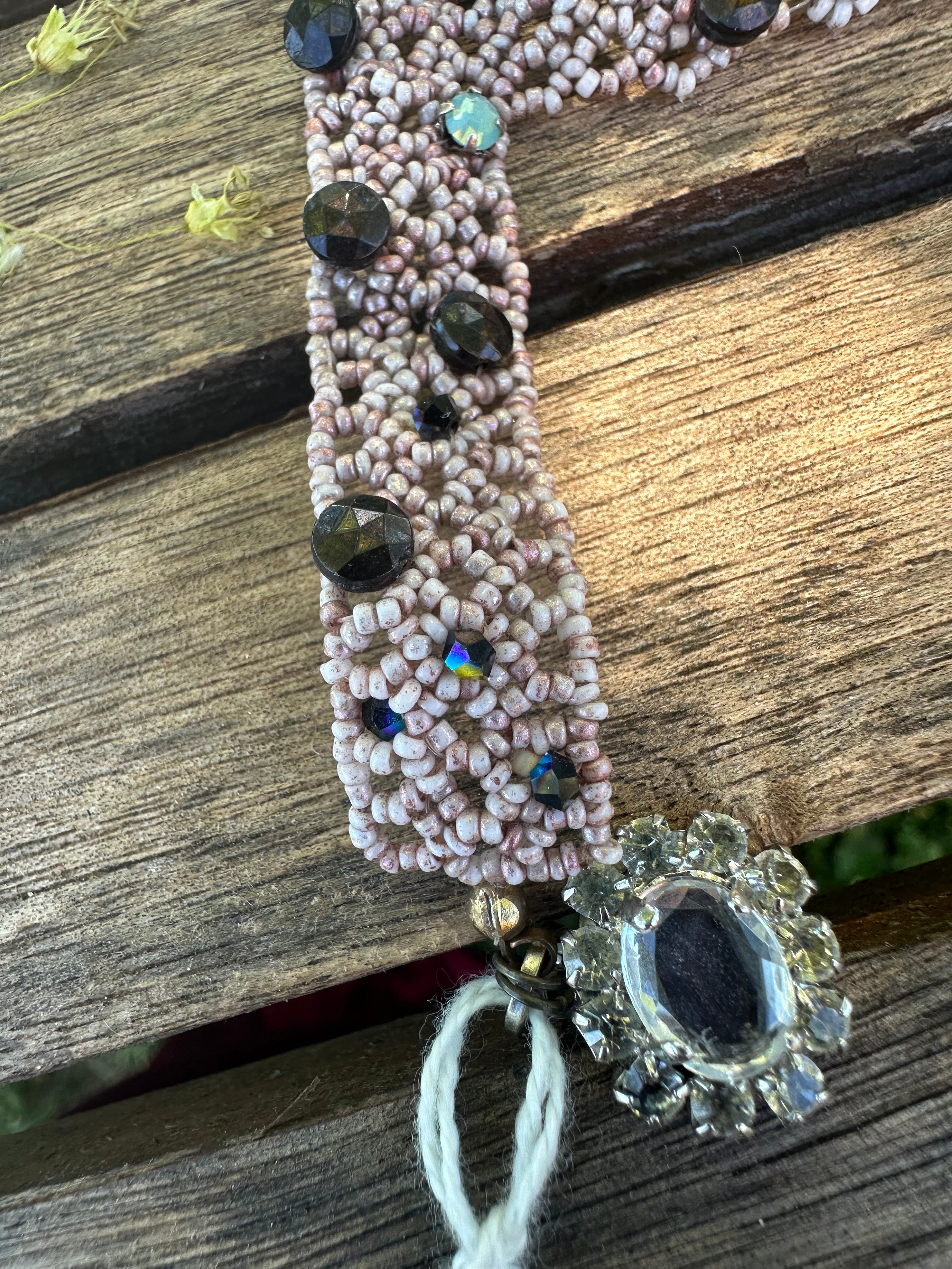 Bracelet bague marron