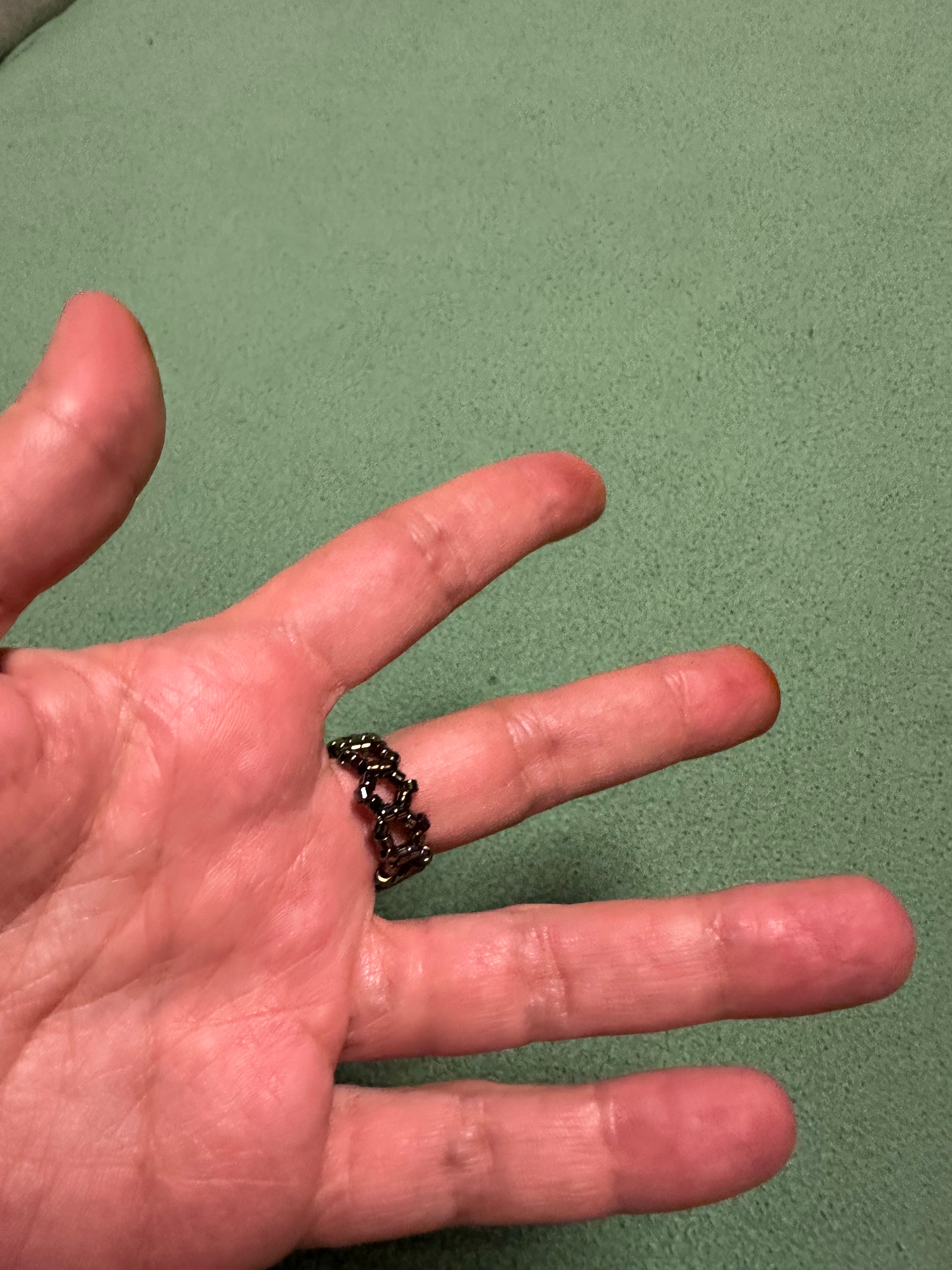 Bague au cristal